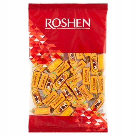 ROSHEN CUKIEREK "KORVIKA" KRÓWKA MLECZNA 1KG