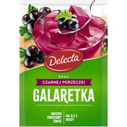 DELECTA GALARETKA CZARNA PORZECZKA 70g