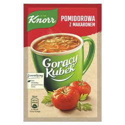 KNORR ZUPA GORĄCY KUBEK POMIDOROWA Z MAKARONEM 19g