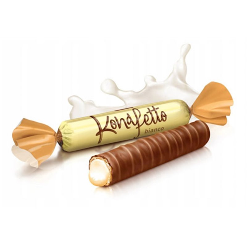 ROSHEN WAFELKI RURKI KONAFETTO BIANCO 1KG