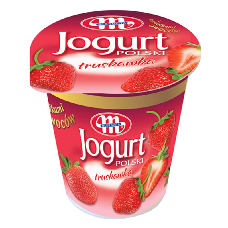 MLEKOVITA JOGURT POLSKI MAŁY TRUSKAWKA 150g