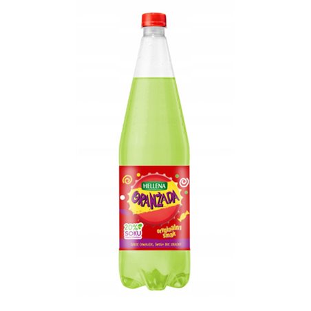 HELLENA NAPÓJ LEMONIADA ZIELONA 20% SOKU 1,25L