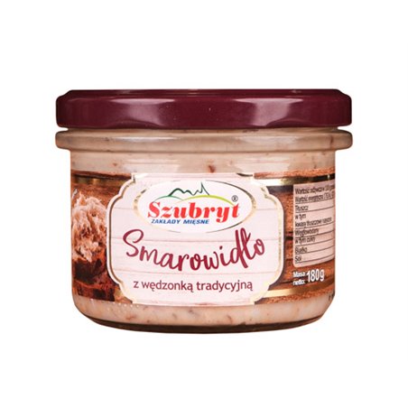 SZUBRYT SŁOIK SMAROWIDŁO Z WĘDZONKĄ 180g