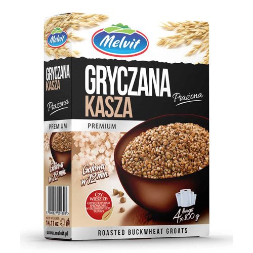 MELVIT KASZA GRYCZANA 4x100g 400g