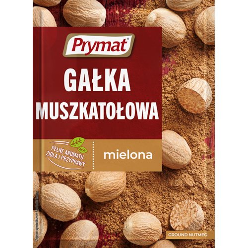PRYMAT GAŁKA MUSZKATOŁOWA MIELONA 10g