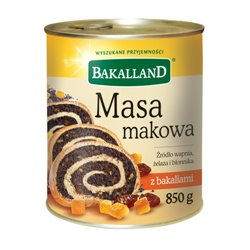 BAKALLAND MASA MAKOWA 850g