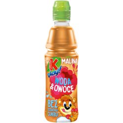 KUBUŚ WODA&OWOCE PLAY JABKO MALINA 400ml