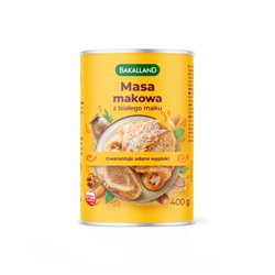 BAKALLAND MASA MAKOWA BIAŁA 400g