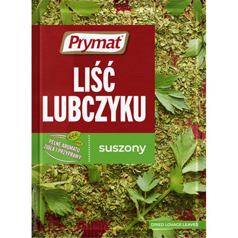 PRYMAT PRZYPRAWA LIŚĆ LUBCZYKA 10g