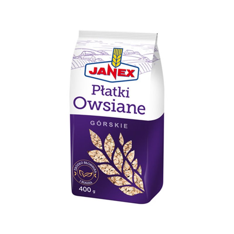 JANEX PŁATKI OWSIANE GÓRSKIE 400g