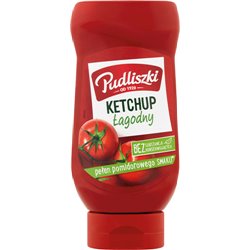 PUDLISZKI KETCHUP ŁAGODNY 480g