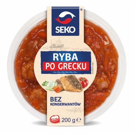 SEKO RYBA ŚLEDZIOWE PO GRECKU 200g