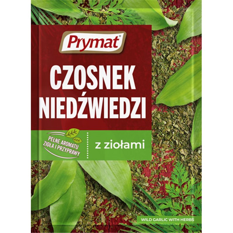 PRYMAT PRZYPRAWA CZOSNEK NIEDŹWIEDZI Z ZIOŁAMI 5g