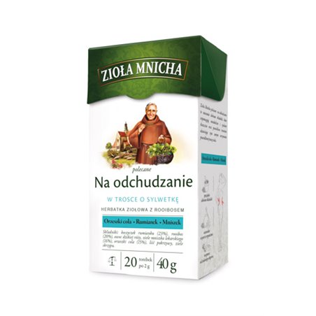HERBAPOL HERBATA BIG-ACTIVE ZIOŁA MNICHA ODCHUDZANIE 20x2g 40g