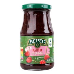 VERES OWOCE MALINA  ROZDROBNIONA 350g