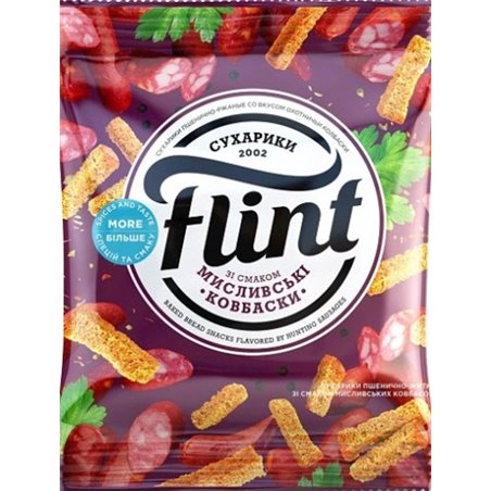 FLINT SUCHARKI PSZENICZNO ŻYTNIE KIEŁBASA 70g