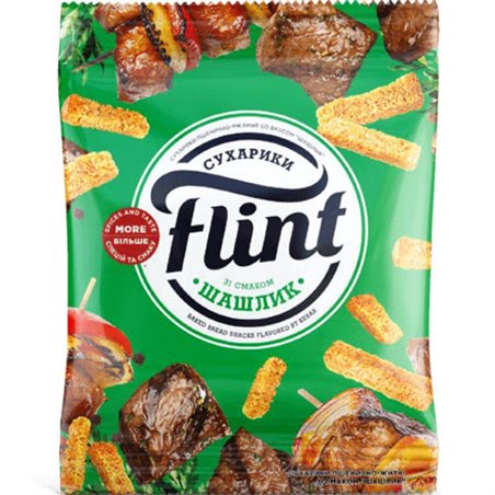 FLINT SUCHARKI PSZENICZNO ŻYTNIE SZASZŁYK 70g