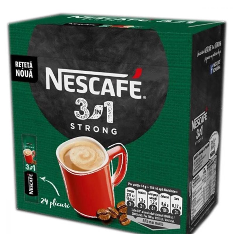 NESCAFE KAWA 3W1 STRONG 24x14g