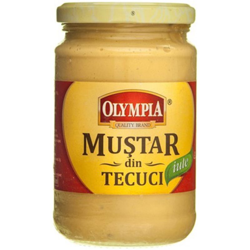 OLYMPIA MUSZTARDA OSTRA TECUCI IUTE 314g