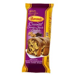 BOROMIR CIASTO BABKA COZONAC KAKAO Z BAKALIAMI 450g