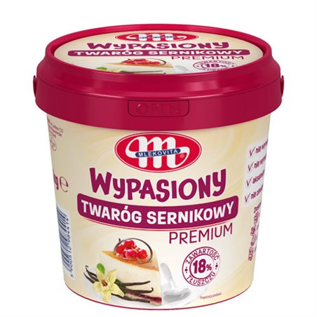 MLEKOVITA SER TWARÓGOWY PREMIUM 18% 1kg