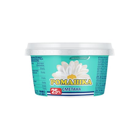 ROMASKA ŚMIETANA 25% 200g