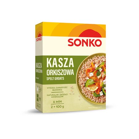SONKO RISANA KASZA ORKISZOWA 2x100g 200g