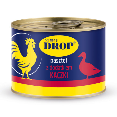 DROP PASZTET Z DODATKIEM KACZKI 160g