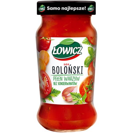 ŁOWICZ DANIE SOS BOLONSKI 350g