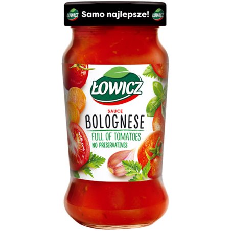 ŁOWICZ DANIE SOS BOLONSKI 350g