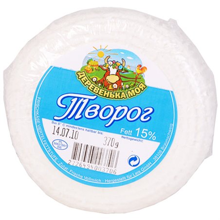 RODNAIA DEREVNJA TWARÓG 15% TŁ.