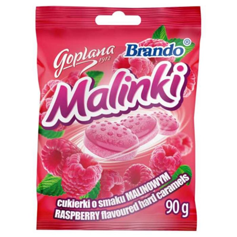 GOPLANA LANDRYNKI BRANDO MALINOWE 90g