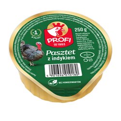 PROFI PASZTET Z DROBIEM I INDYKIEM 250g