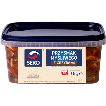 SEKO ŚLEDZ PRZYSMAK MYŚLIWEGO Z GRZYBAMI ~3kg
