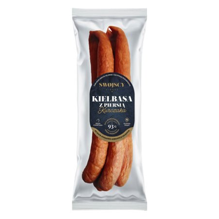 SWOJSCY KIEŁBASA Z PIERSI KURCZAKA ~0,8kg