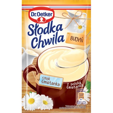 DR.OETKER BUDYŃ SŁODKA CHWILA ŚMIETANKOWY 43g