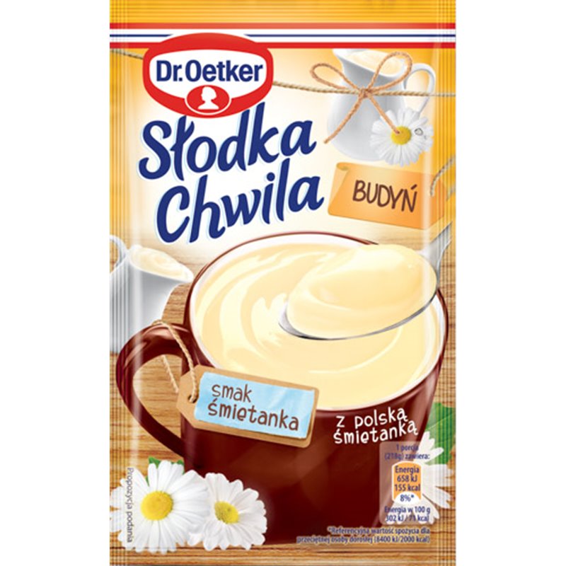 DR.OETKER BUDYŃ SŁODKA CHWILA ŚMIETANKOWY 43g