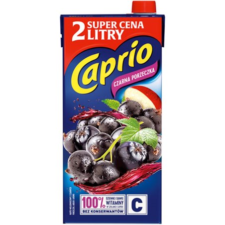 CAPRIO NEKTAR CZARNA PORZECZKA 2L