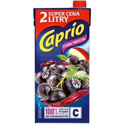 CAPRIO NEKTAR CZARNA PORZECZKA 2L