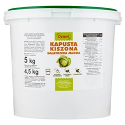 DYSPOL KAPUSTA KISZONA SAŁATKOWA WIADRO LUZ ~4,5/5KG