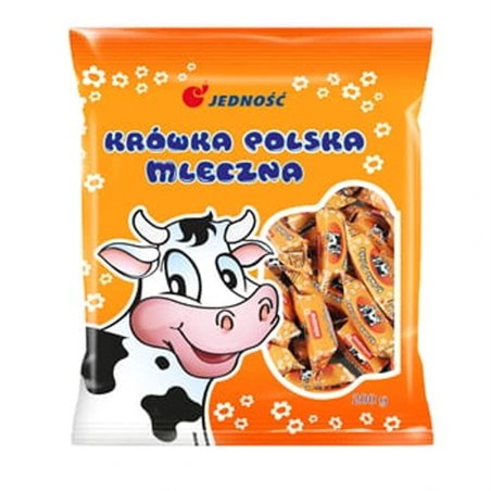 JEDNOŚĆ CUKIERKI KRÓWKA MLECZNA 200g