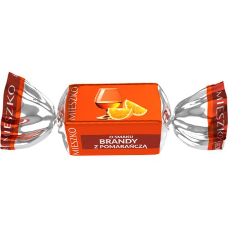 MIESZKO CZEKOLADKI BRANDY Z POMARAŃCZĄ ~2,5kg