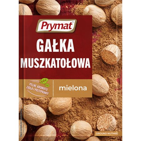 PRYMAT GAŁKA MUSZKATOŁOWA MIELONA 10g