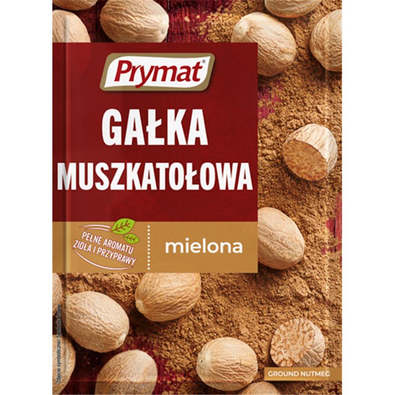 PRYMAT GAŁKA MUSZKATOŁOWA MIELONA 10g