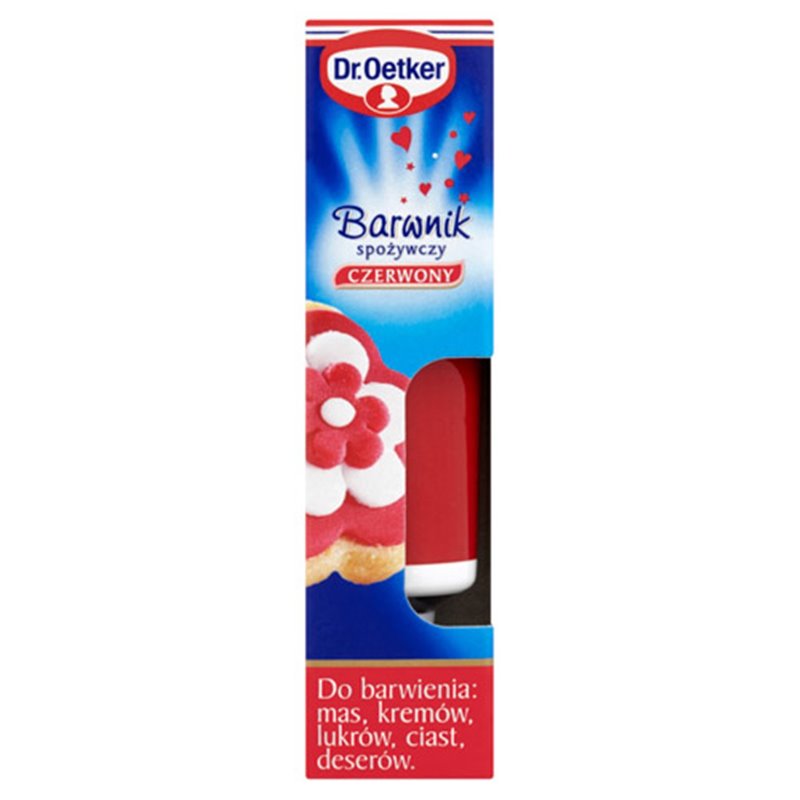 DR.OETKER BARWNIK CZERWONY 10g