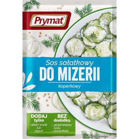 PRYMAT SOS SAŁATKOWY DO MIZERII 9g