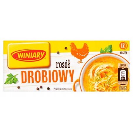 WINIARY KOSTKA ROSOŁOWA DROBIOWA 120G
