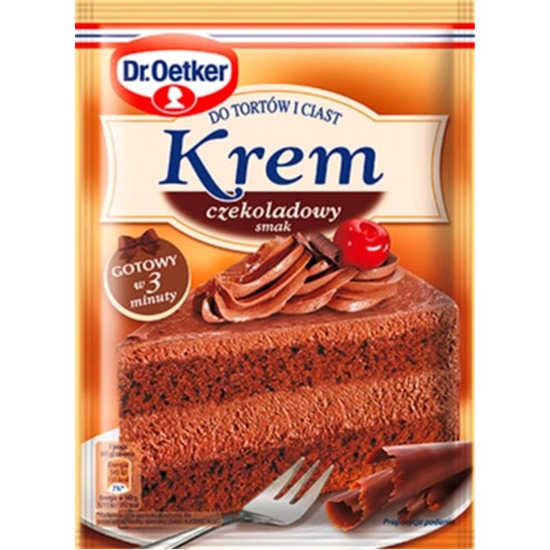 DR.OETKER KREM DO TORTÓW CZEKOLADOWY 140g
