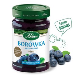 BIFIX DŻEM BORÓWKA AMERYKAŃSKA NISKOSŁODZONY 290g