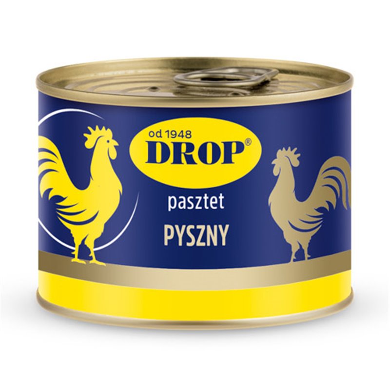 DROP PASZTET Z DROBIEM PYSZNY 160g